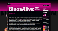 Desktop Screenshot of bluesalive.cz